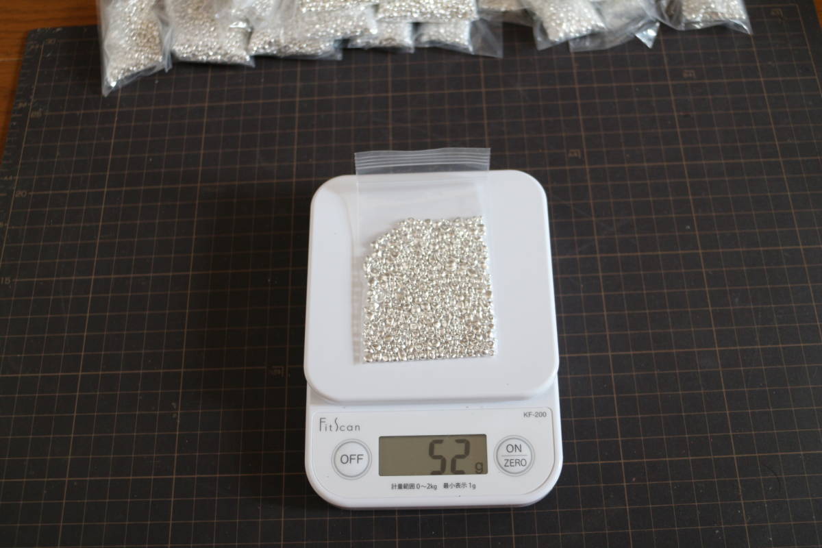 純銀 ササブキ 笹吹き 50g 地金 シルバー 50g 純銀 笹吹き ③石福金属