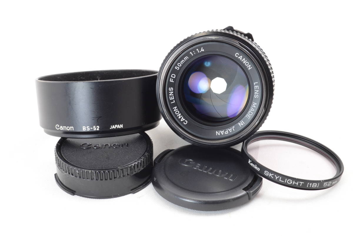 Canon New FD 50mm F1.4 単焦点 標準レンズ FDマウント キャノン 保証