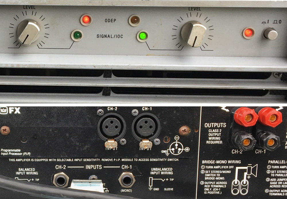 クーポン付 AMCRON macro-tech 1201 パワーアンプ ジャンク品 管理H49