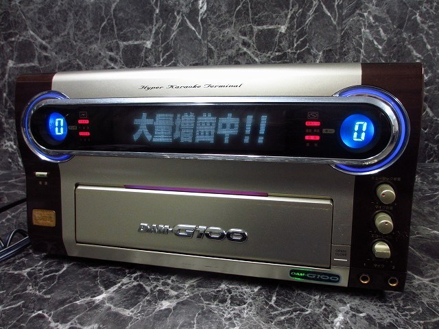 Q6595L 通電ok カラオケ機器 DAM DAM-G100 第一興商 BB cyber DAM