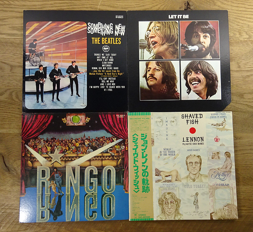 レコード LP ビートルズ ジョンレノン WINGS リンゴスター 20枚セット