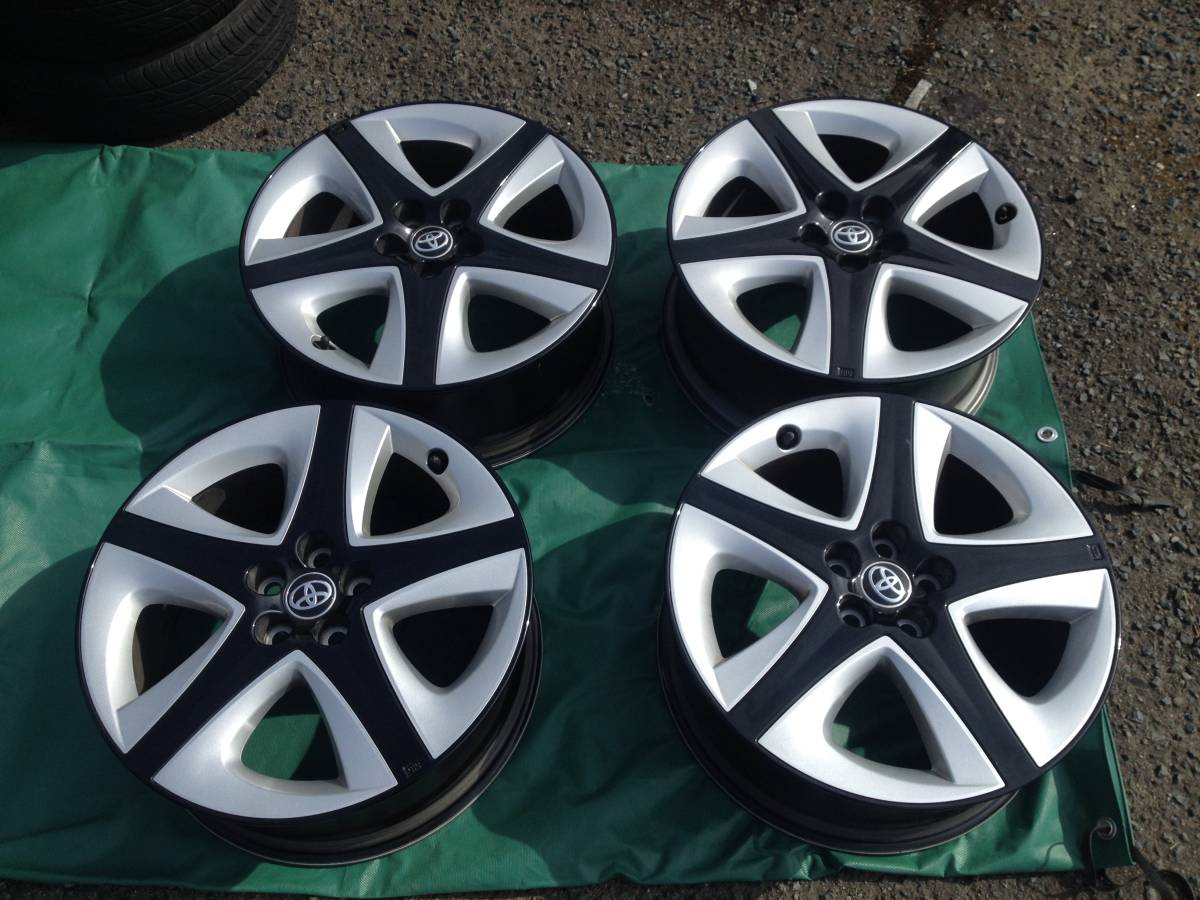 純正 17インチ トヨタ 50プリウス 17インチアルミホイール4本50系 