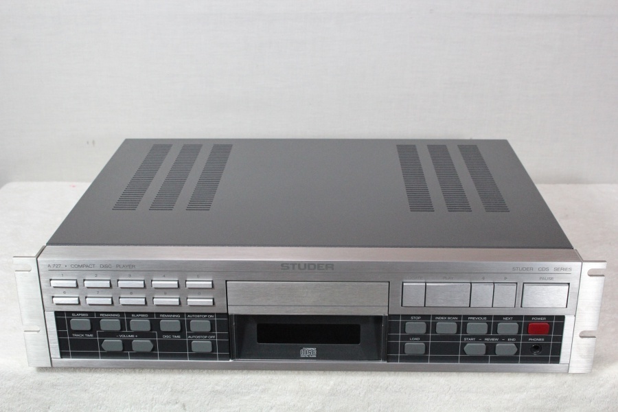  きれい STUDER スチュ－ダー A-727 CDプレーヤー(一般)｜売買されたオークション情報、yahooの商品情報をアーカイブ公開 - オークファン 一般