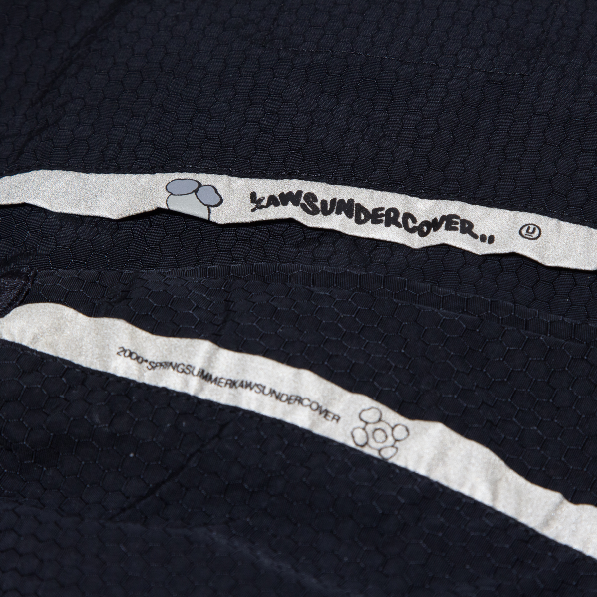 UNDERCOVER x KAWS 00SS チャイナブルゾン teaser期 ハニカムナイロン 