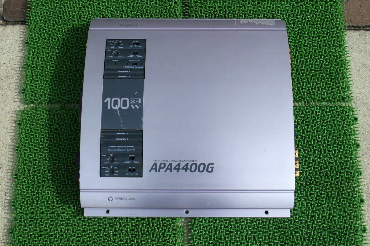 APA4400G ADDZEST アゼスト | パワーアンプ 4chアンプ（半ジャンク