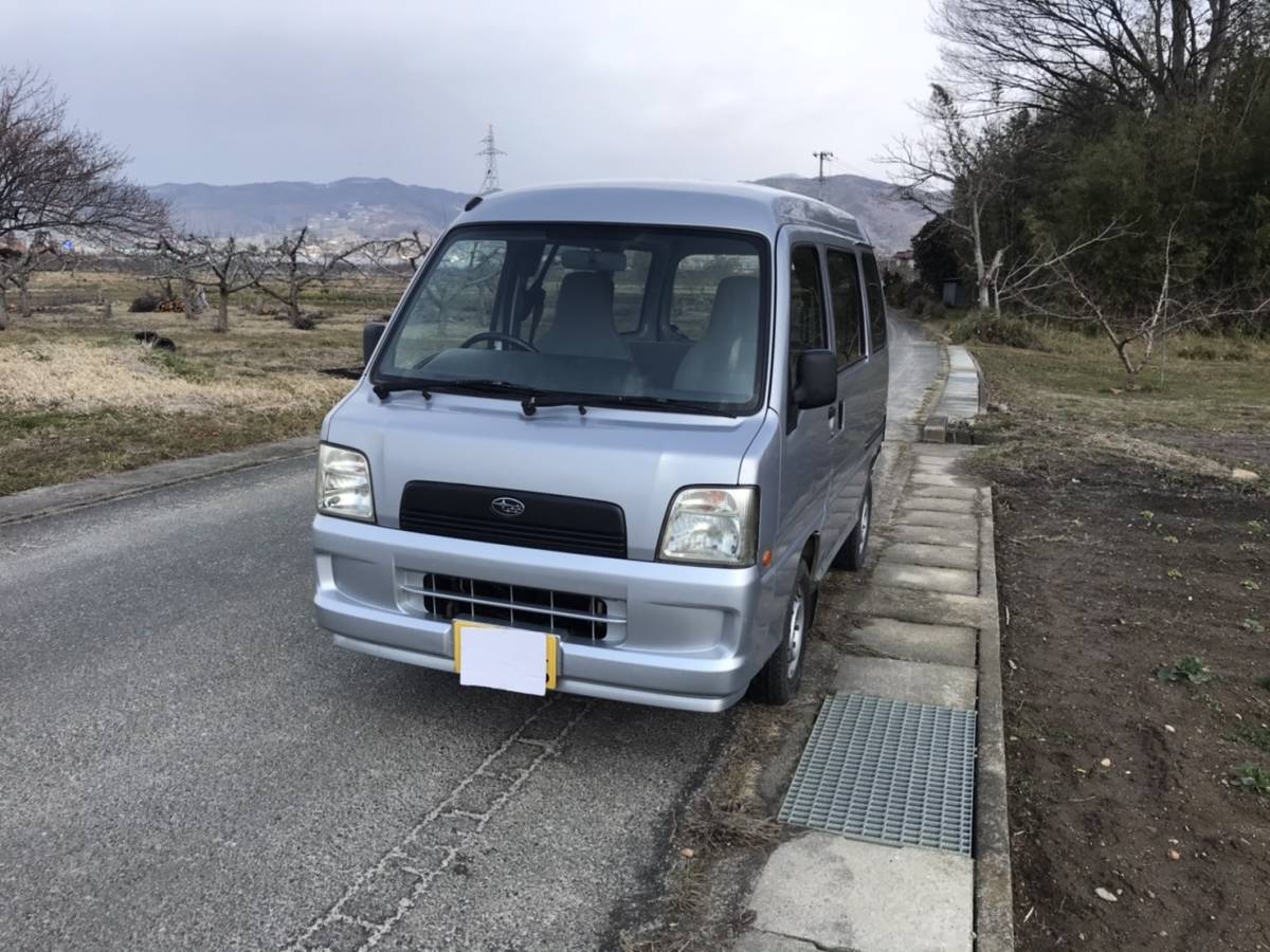 スバル サンバーバン | 4WD SUBARU サンバー 禁煙 全国対応1年保証 