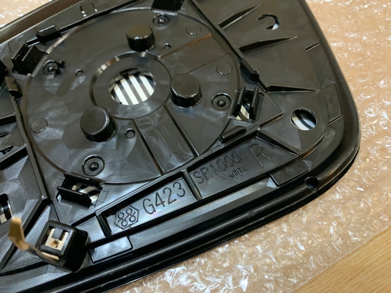 ☆トヨタ純正ミラー 左右セット VOXYなど G423 SR1000 新車外し 自宅