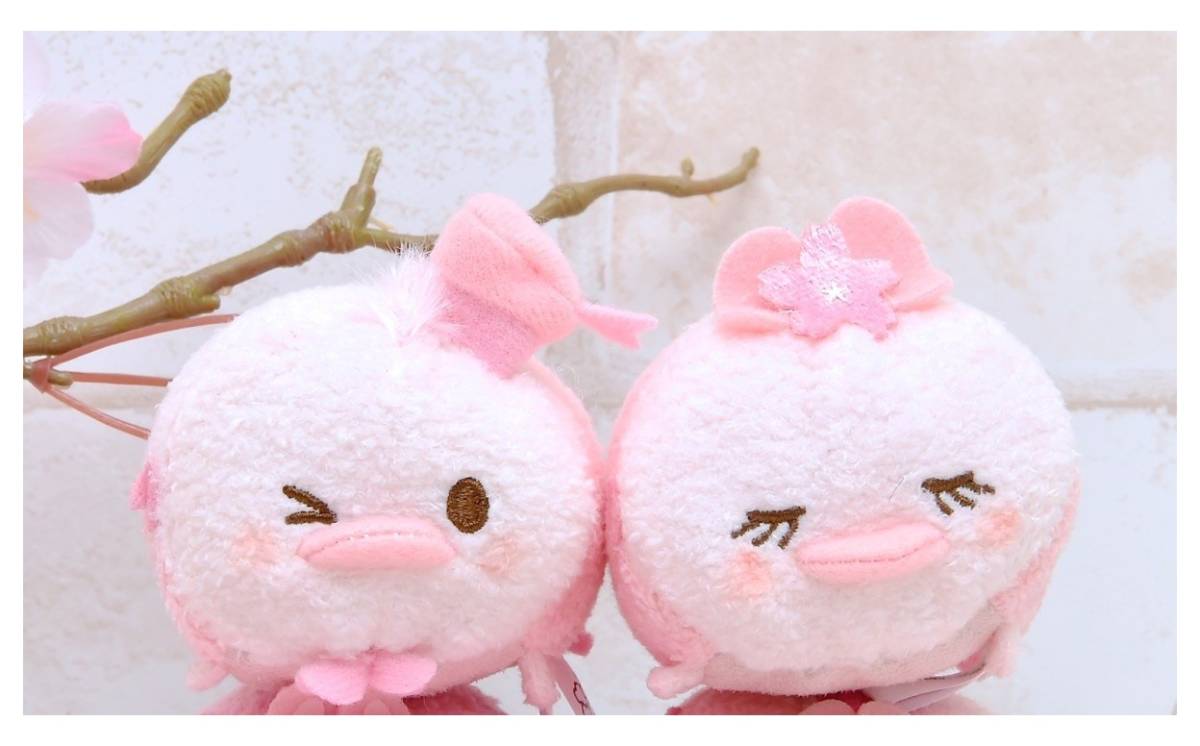 ディズニーストア ツムツム S 桜 ドナルド デイジー Tsum Tsum チェリーツリーハウスセットの単品 ペアー さくらピンク サクラ ディズニー 売買されたオークション情報 Yahooの商品情報をアーカイブ公開 オークファン Aucfan Com