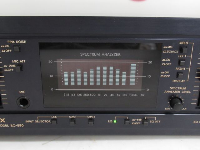 TOSHIBA/Aurex 10バンドステレオグラフィックイコライザー EQ-E90 東芝  