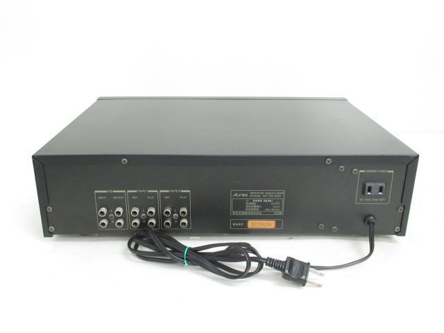 TOSHIBA/Aurex 10バンドステレオグラフィックイコライザー EQ-E90 東芝  