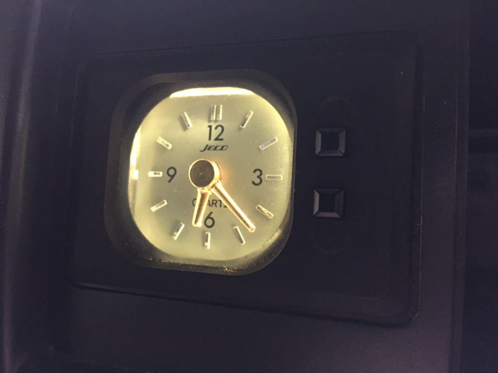 JA11 ジムニー 時計当時物 パーツ JA11 ジムニー 時計 純正オプション