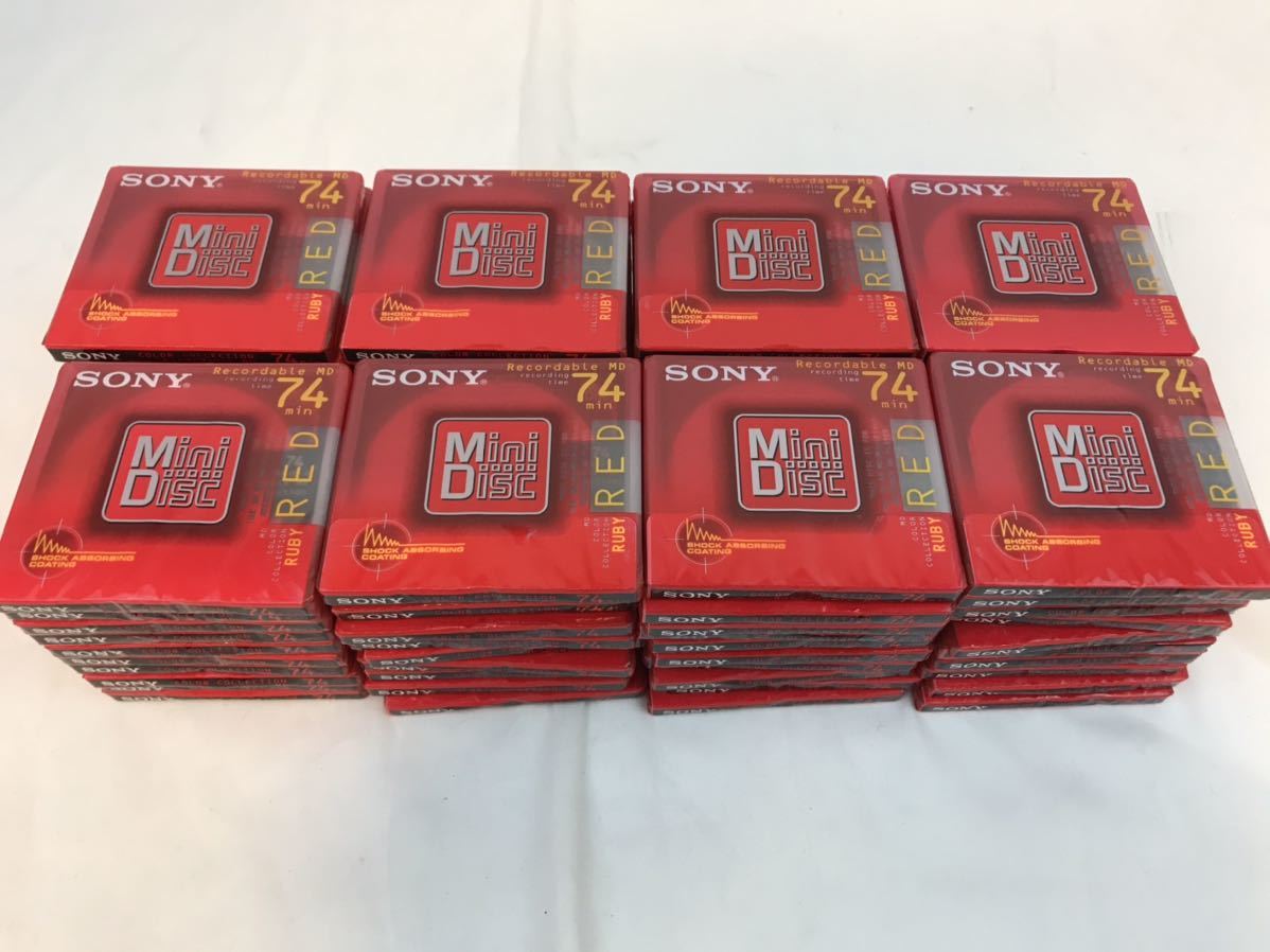未使用品 ミニディスク MD SONY 80枚セット 【公式通販】