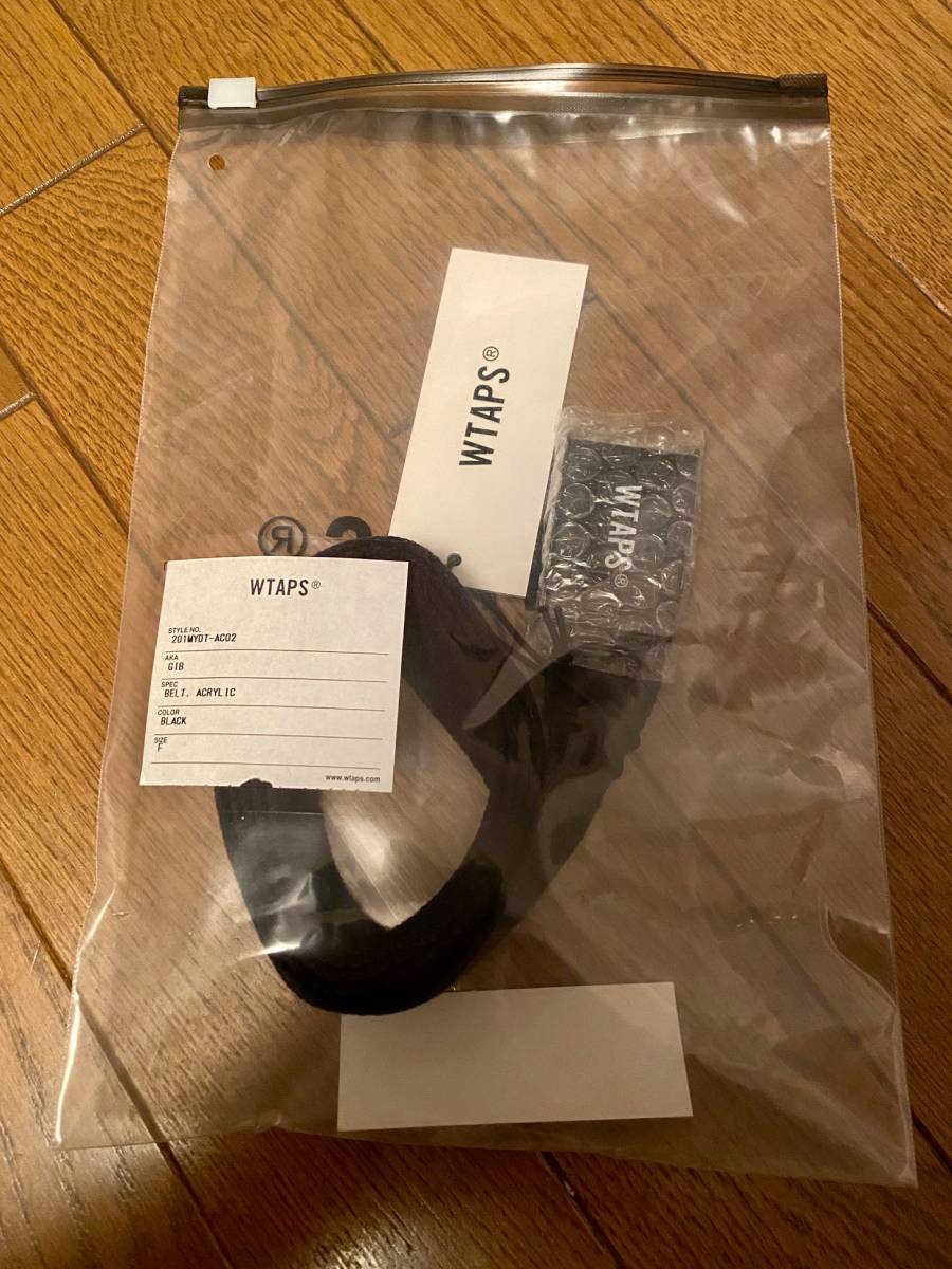 新品 国内正規 WTAPS 20SS GIB /BELT. ACRYLIC ガチャベルト ダブル