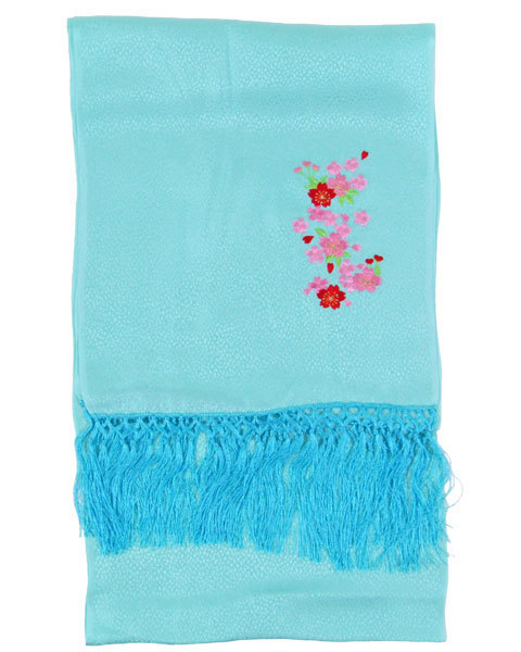 正規品，人気 京の舞姿 七五三正絹刺繍しごきsksl05 花柄水色(和服)｜売買されたオークション情報、yahooの商品情報をアーカイブ公開 - オークファン その他