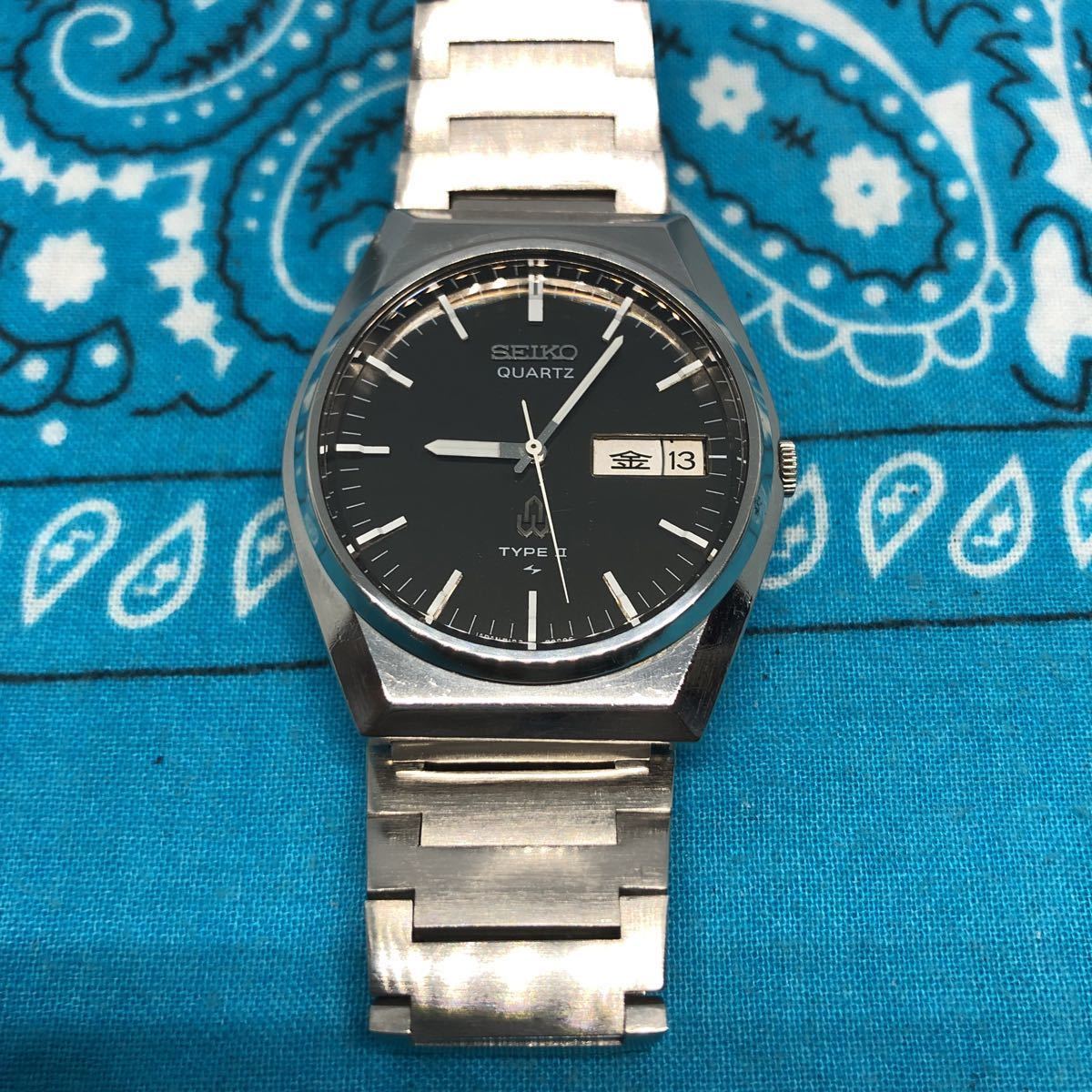 SEIKO セイコー TYPEⅡ QUARTZ クォーツ 良品 タイプ2 稼働 II の公式 