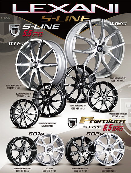 ホイール 4本セット 正規輸入品 LEXANI 新品 レグザーニ S-LINE 新品ホイール4本☆LEXANIレグザーニ17インチ☆S-LINE101S SMT 公式通販 Yahoo!オークション レ - Lexani ☆新品 新品☆新品ホイール4本セット正規輸入品☆LEXANI