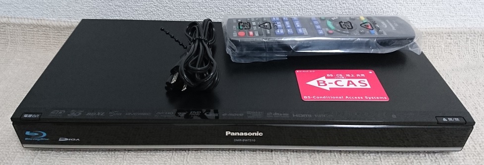 Panasonic ブルーレイ DIGA DMR-BWT510-K DMR-BWT510 パナソニック