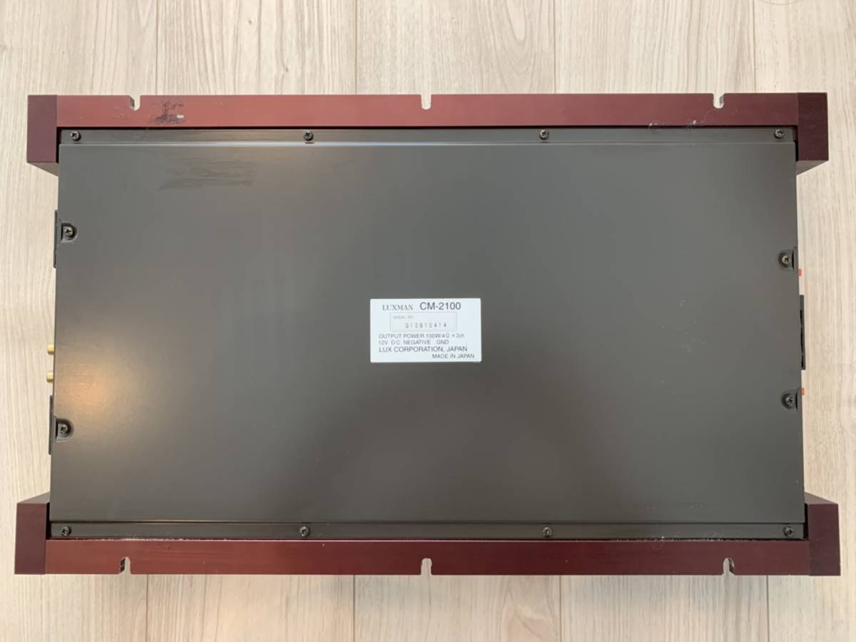 ラックスマン LUXMAN 2chパワーアンプ CM-2100 ② CM-2100 Luxman 