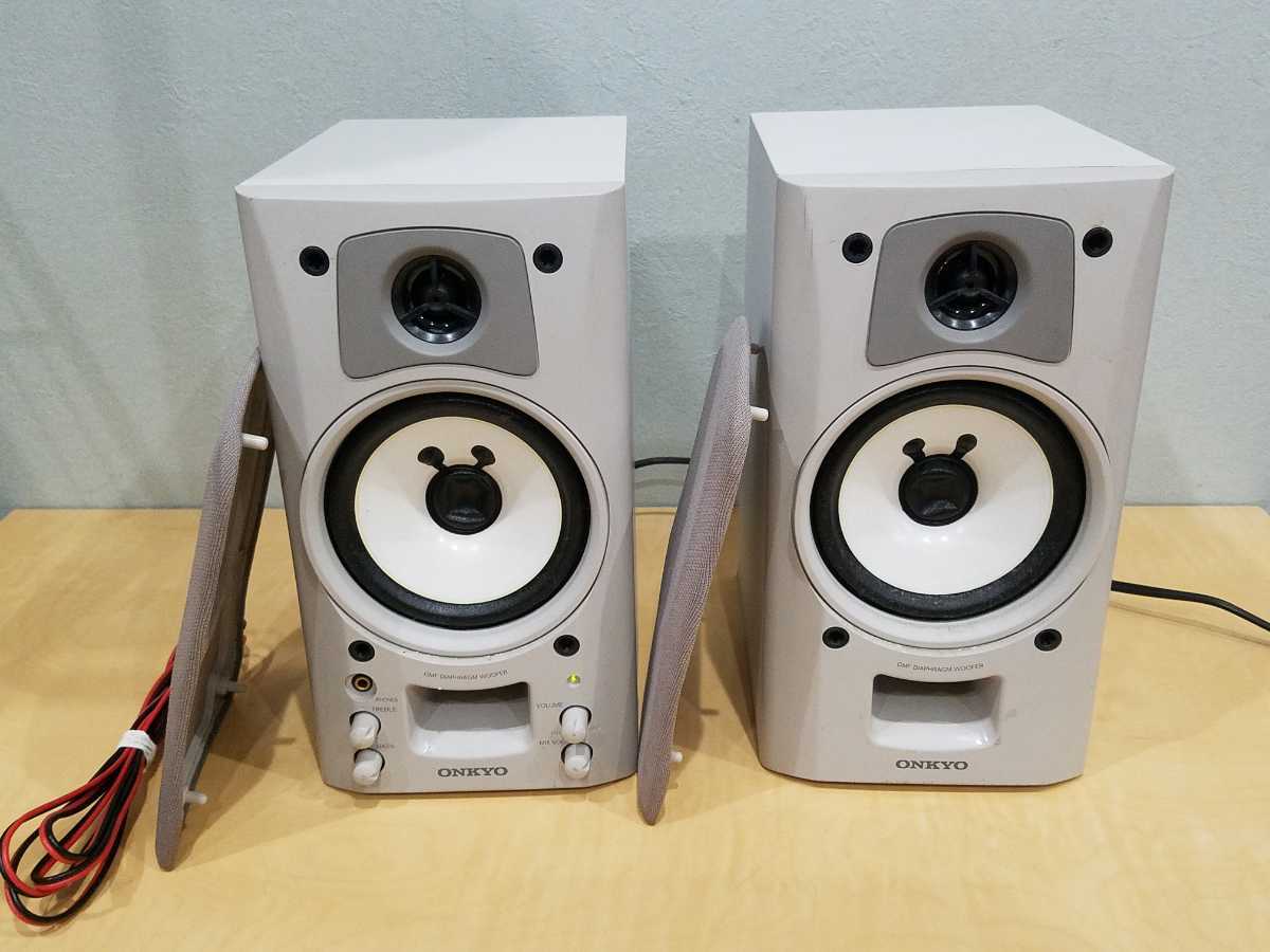 アンプ内蔵 GX-70AX WAVIO ONKYOオンキョー パワードスピーカー 名機
