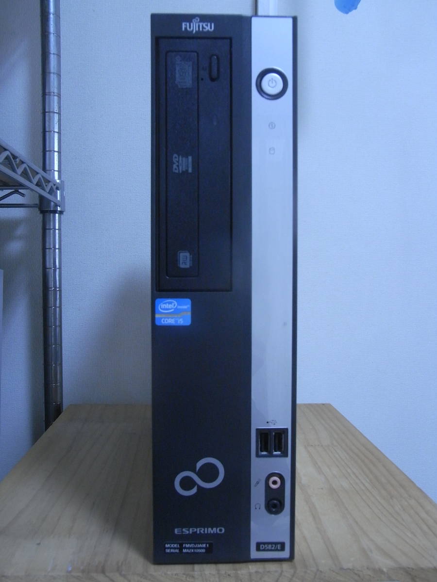 ESPRIMO : FUJITSU i5-3470 Core D582⁄G 富士通 デスクトップPC 中古 