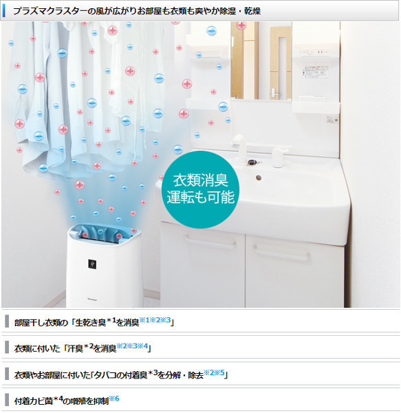 売れ筋特価 SHARP 衣類乾燥 除湿機 CV-H71-W[高濃度プラズマクラスター