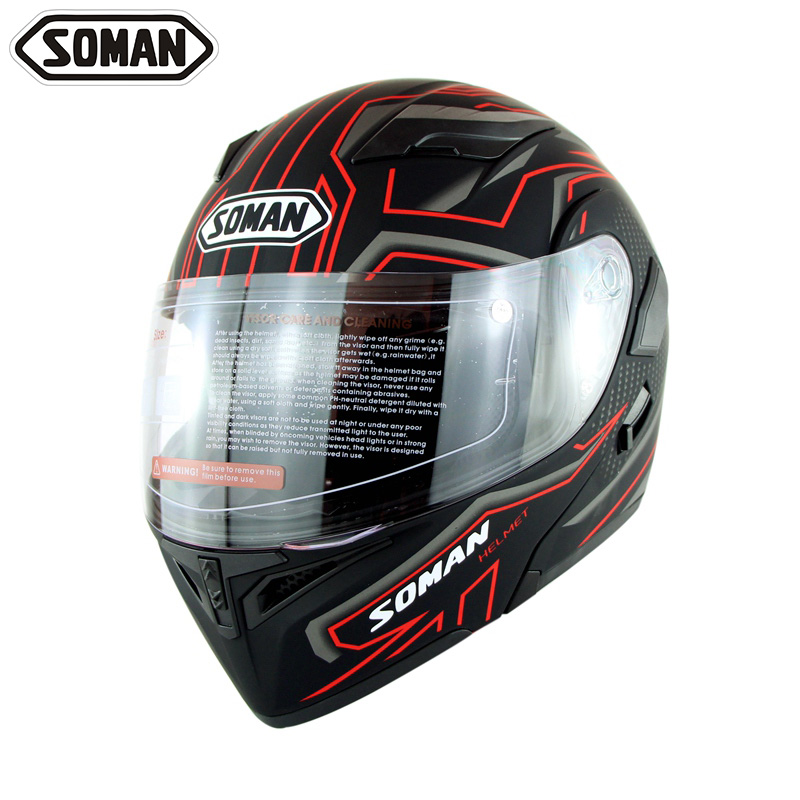 ☆新入荷 ☆SOMAN ☆フルフェイスヘルメット サイズ選択可 -XL フル