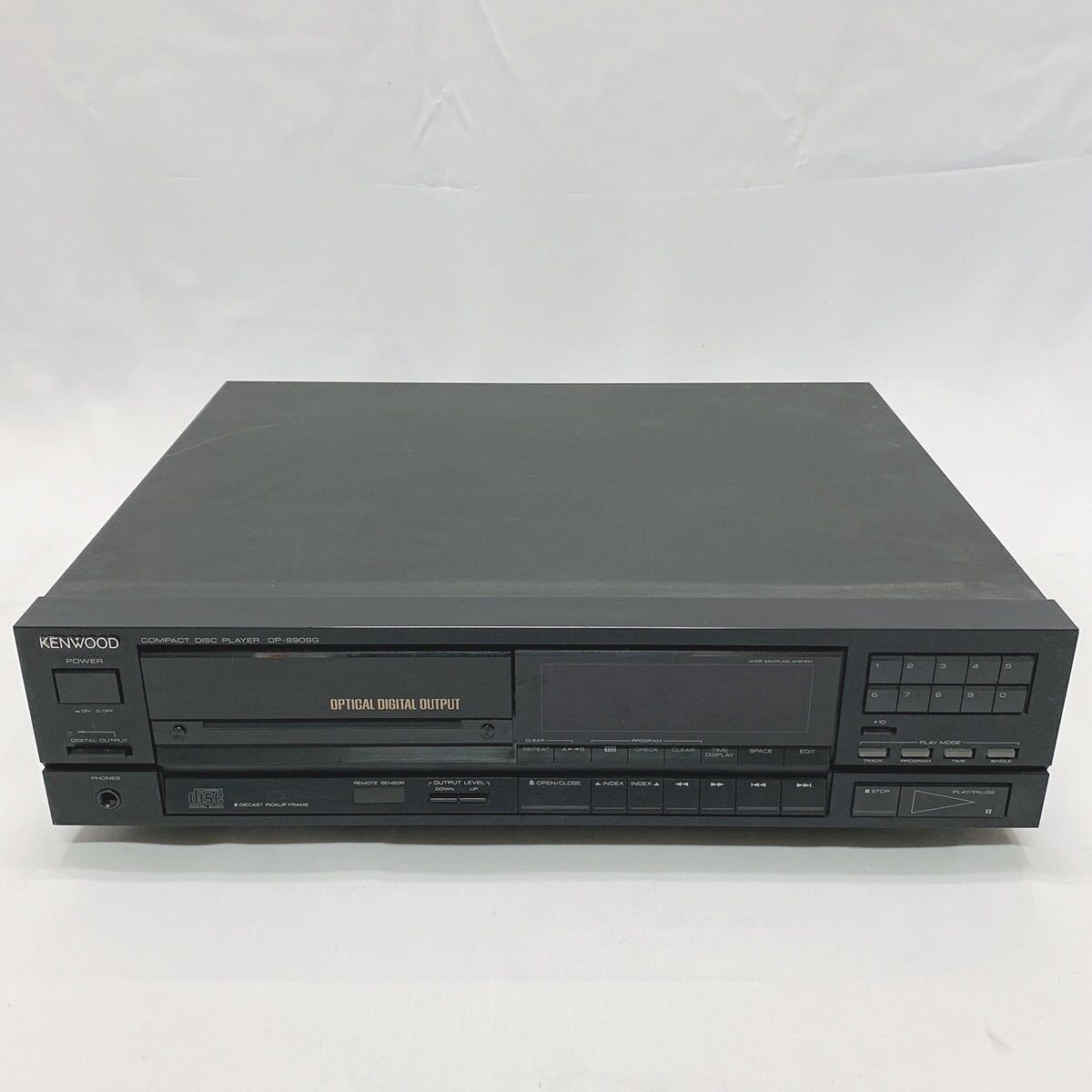 ●KENWOOD ケンウッド CDデッキ DP-990SG CDプレーヤー 動作未確認 ケンウッド DP-990SG KENWOOD Audio CD dp-990sg(CDデッキ)の