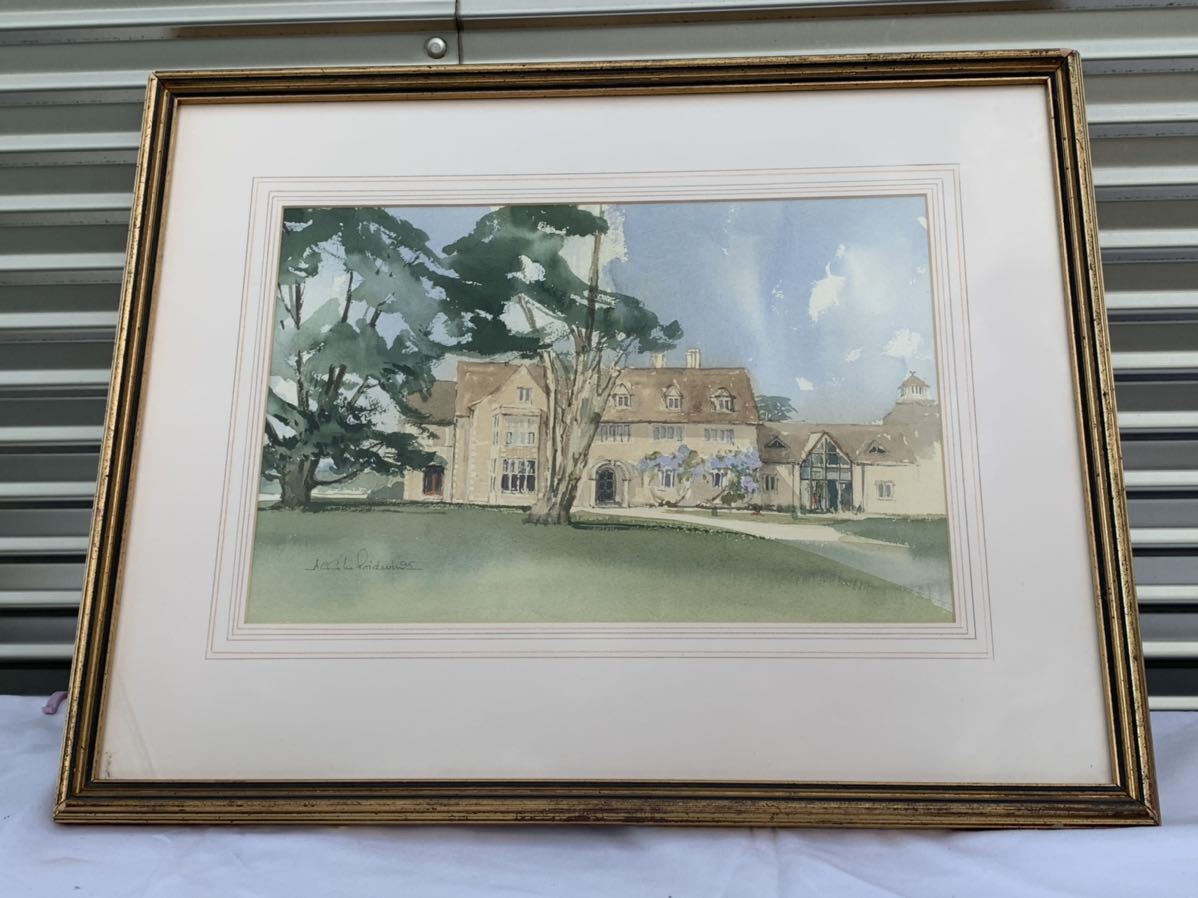 品質保証，定番 水彩画 直筆 Andy le Poidevin 4905(自然、風景画)｜売買されたオークション情報、yahooの商品情報をアーカイブ公開 - オークファン 自然、風景画