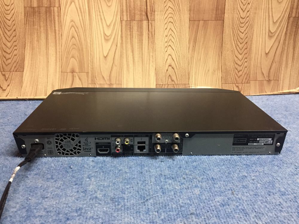 ソニー SONY BDZ-EW510 ブルーレイディスクレコーダー 2014年 作動確認