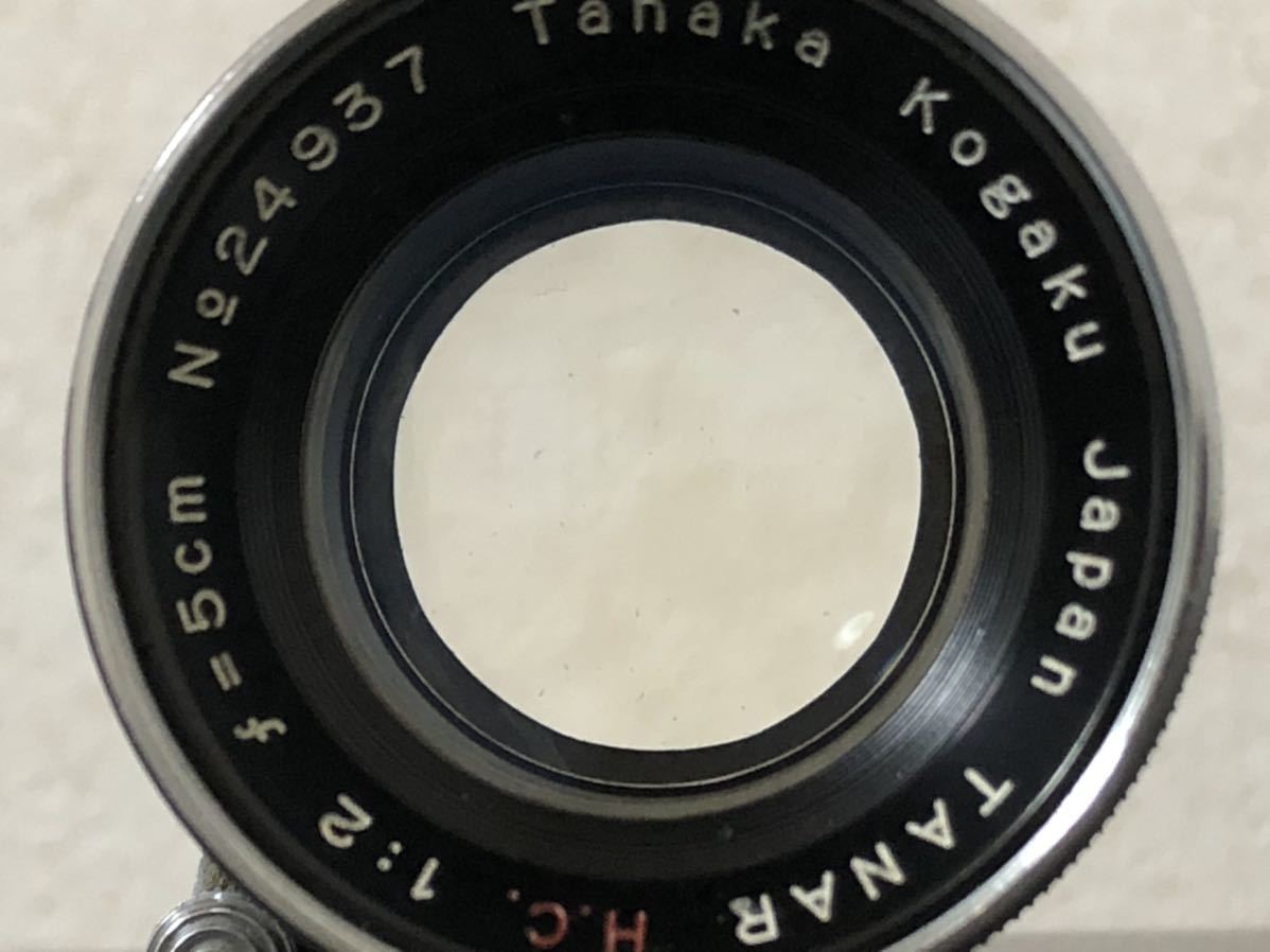 TANAR 5cm H.C. タナー Tanaka Kogaku 田中光学 F2 - L39マウント