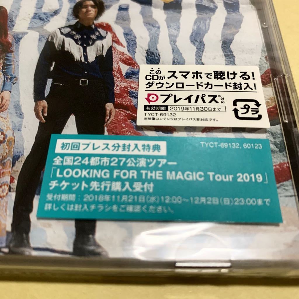 ☆新品 未開封☆ GLIM SPANKY / LOOKING FOR THE MAGIC 初回限定盤 CD+