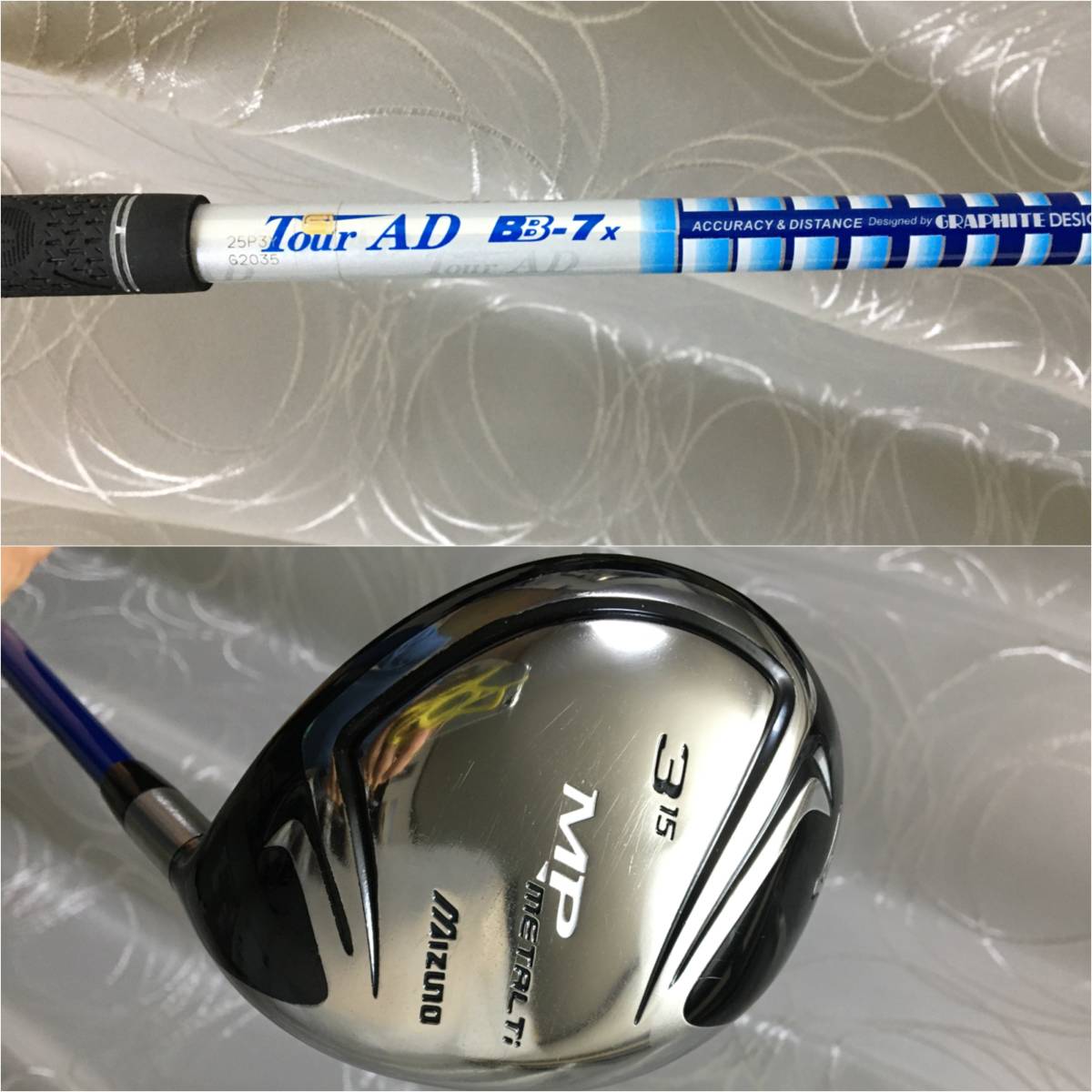 新作入荷，最新作 超少数綺麗純正 BB7X MP METAL Ti 3W15&deg;(ミズノ)｜売買されたオークション情報、yahooの商品情報をアーカイブ公開 - オークファン 男性右きき用