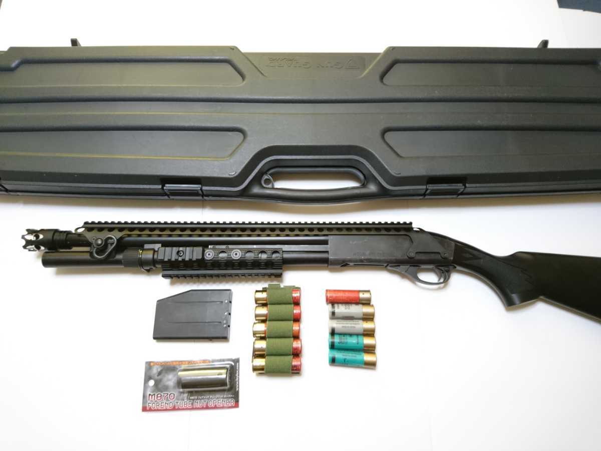 中古品】東京マルイ M870 タクティカル 外装カスタム ショットガン
