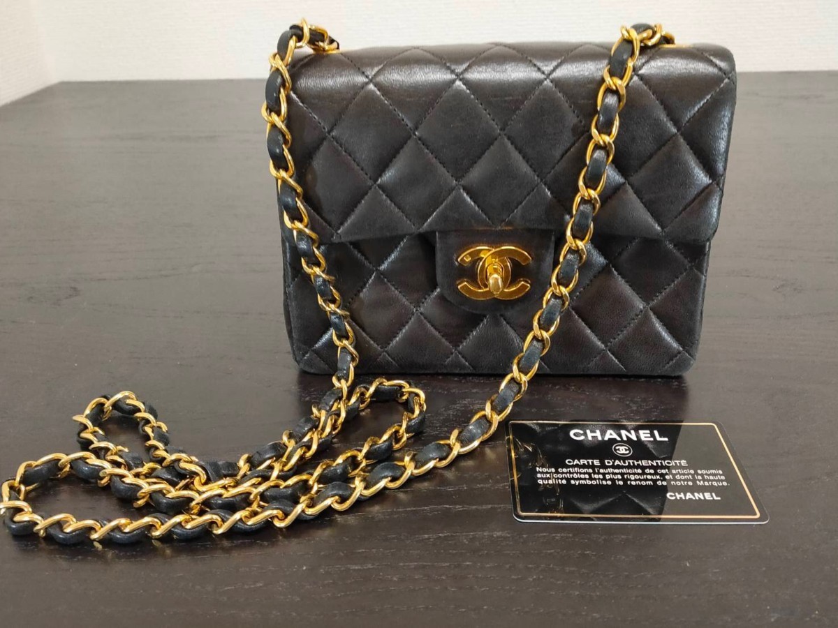 シャネル CHANEL ミニマトラッセ ミニ ショルダー ココマーク チェーン 