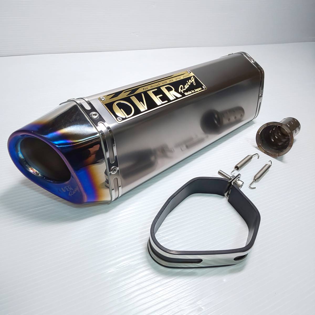 毎日安売り ☆美品♪φ60.5 / OVER製 TT-Formula RS チタン