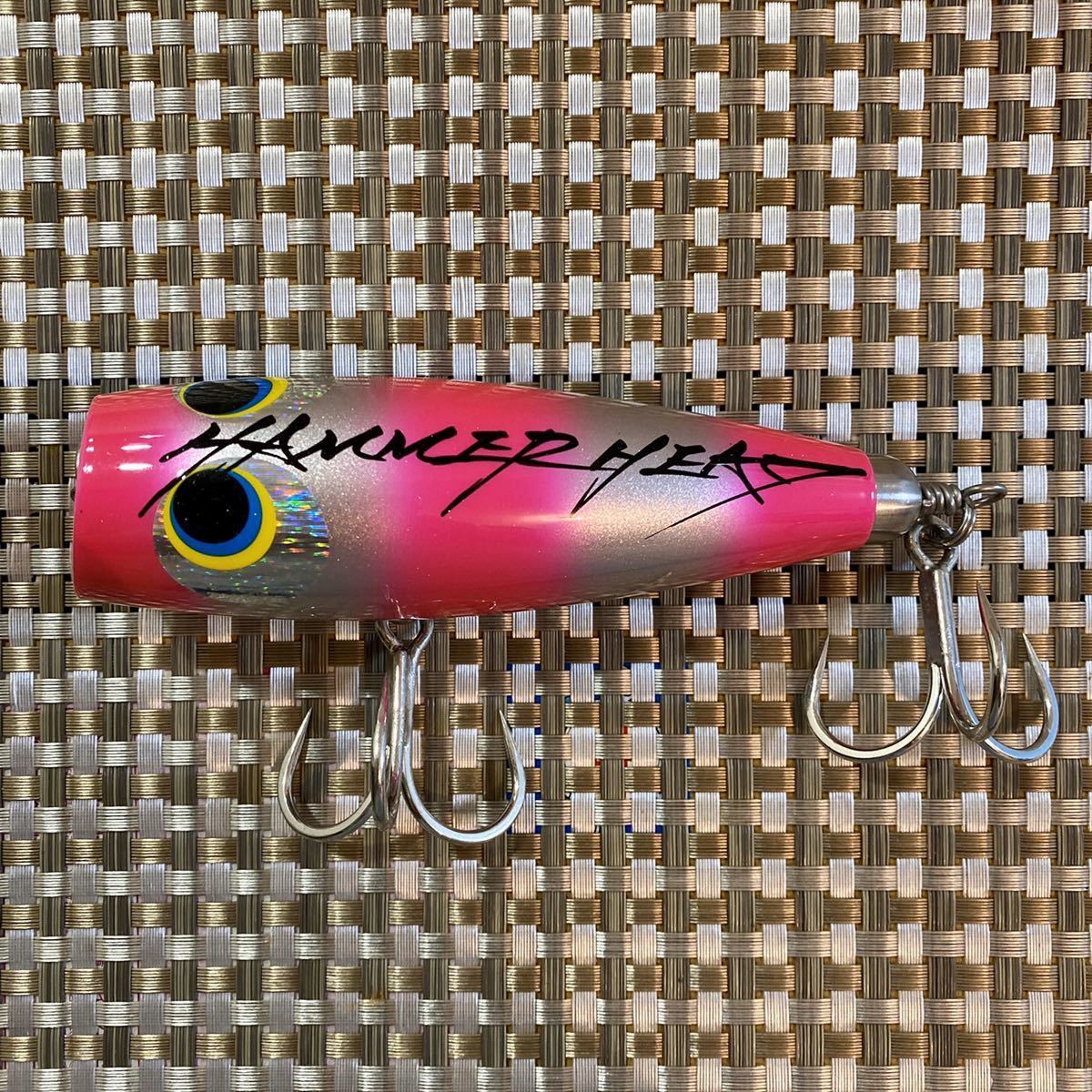 全国無料，人気 HAMMER HEAD ハンマーヘッド しゃくれ ろーたー SUS 155mm 135g フローティング ポッパー がまかつ GT レコーダー 6/0 付き(トップウォーター)｜売買されたオークション情報、yahooの商品情報をアーカ 海水