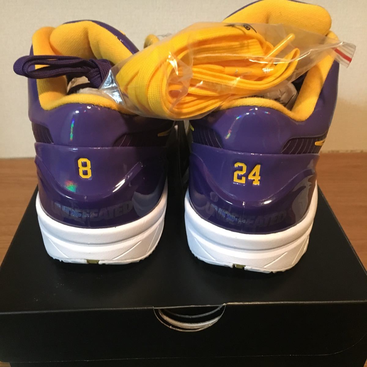 Nike Undefeated Kobe 4 Protro Purple 27.5cm CQ3869-500 ナイキ 