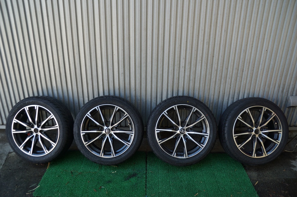 86&BRZ用 86(ZN6)後期 純正ホイール （タイヤ4本セット） 17×7J+48 5