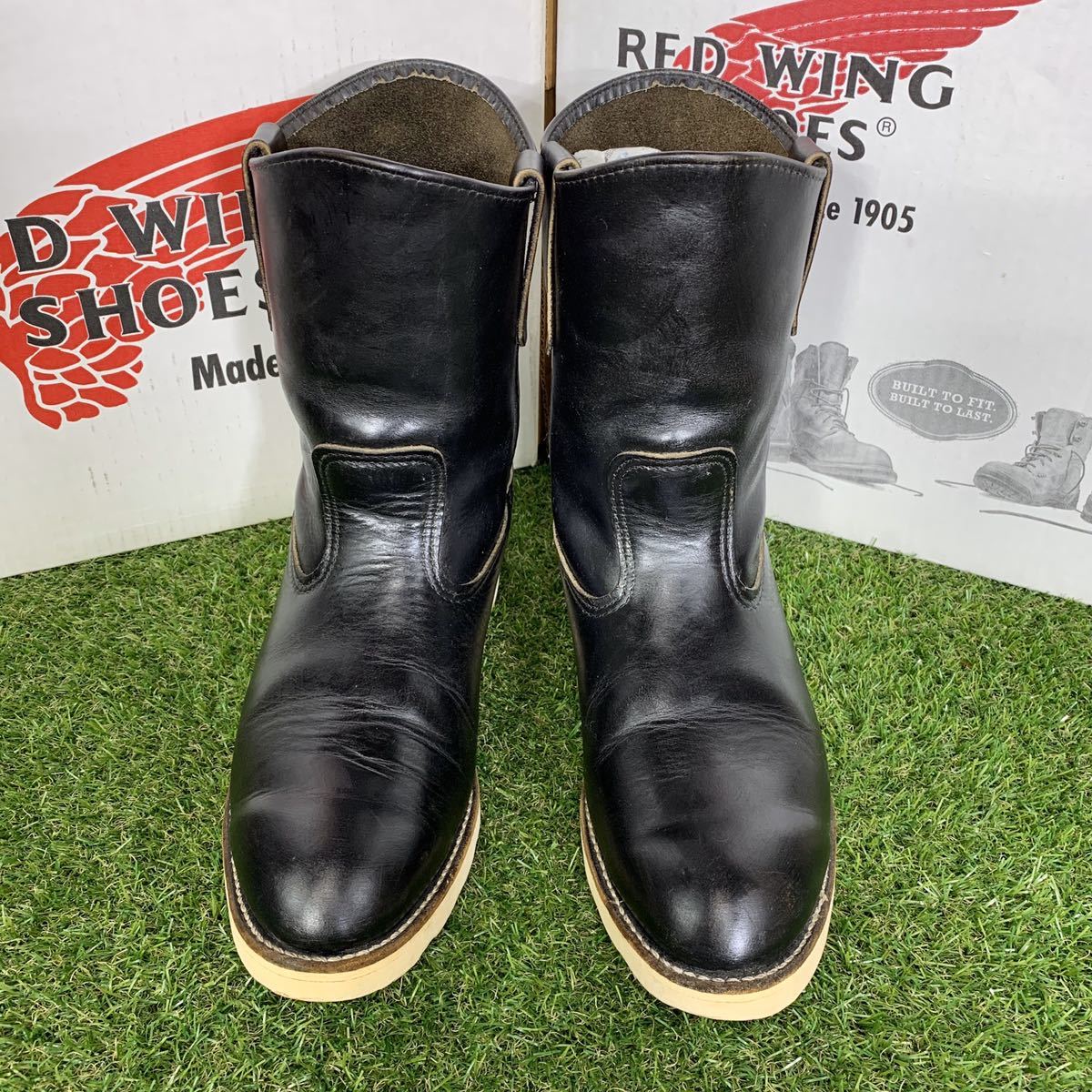 安心品質147】廃盤レッドウイング8169ブーツ送料無料9EペコスRED WING