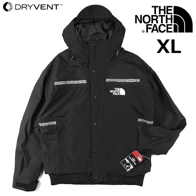  1円 売切 正規 THE NORTH FACE ノースフェイス レイジコレクション 限定品 DRYVENT 防水 レインジャケット XL 黒 180915-115(XLサイズ以上)｜売買されたオークション情報、yahooの商品情報をアーカイブ公 男性用