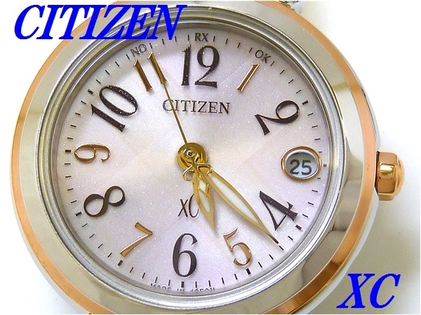 限定SALE，送料無料 正規品 CITIZEN XC シチズン クロスシー ミニソル エコ ドライブ電波腕時計 レディース ES8034-57W(クロスシー)｜売買されたオークション情報、yahooの商品情報をアーカイブ公開 - オークファン クロスシー