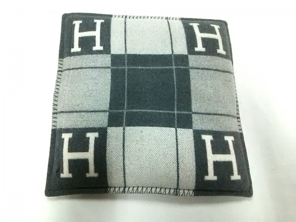 エルメス ブランケット アヴァロン HERMES ウール プレード ウール