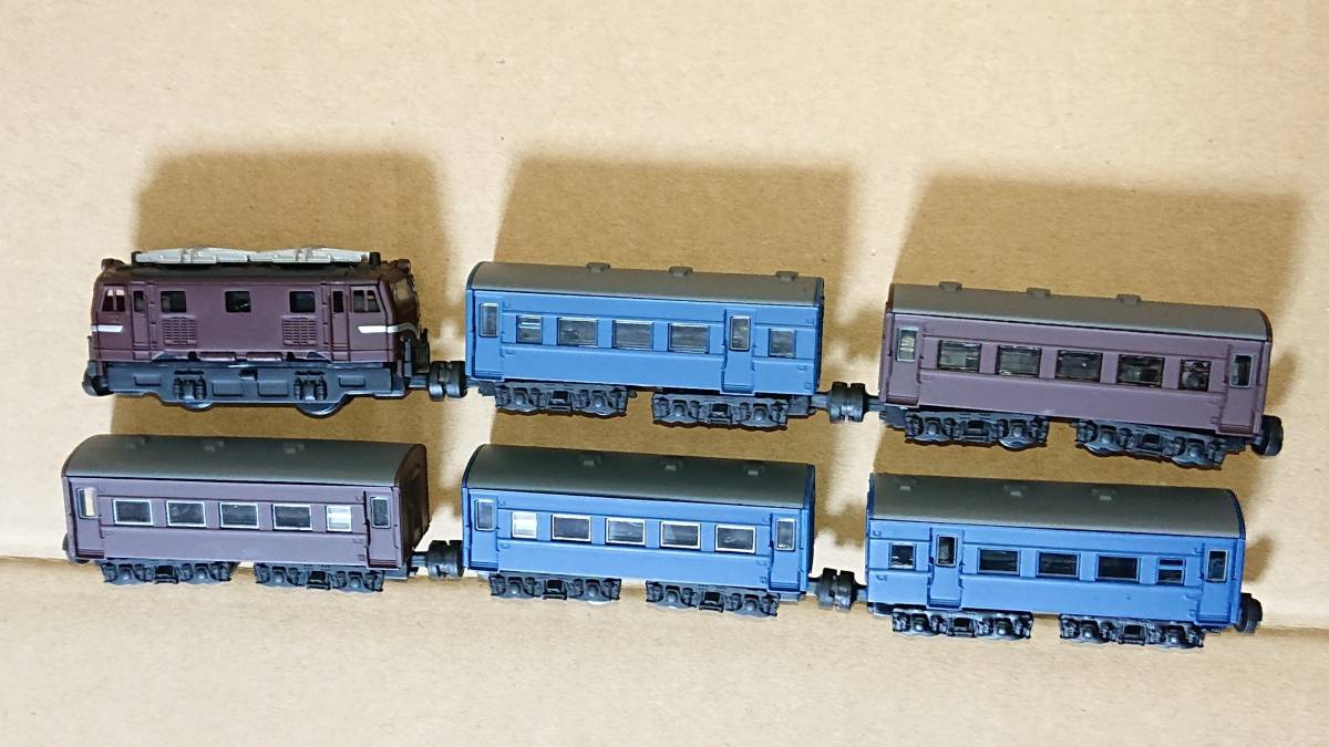 Bトレインショーティー 43系客車 | (青) スハフ42+スハ43 バンダイ (スハフ