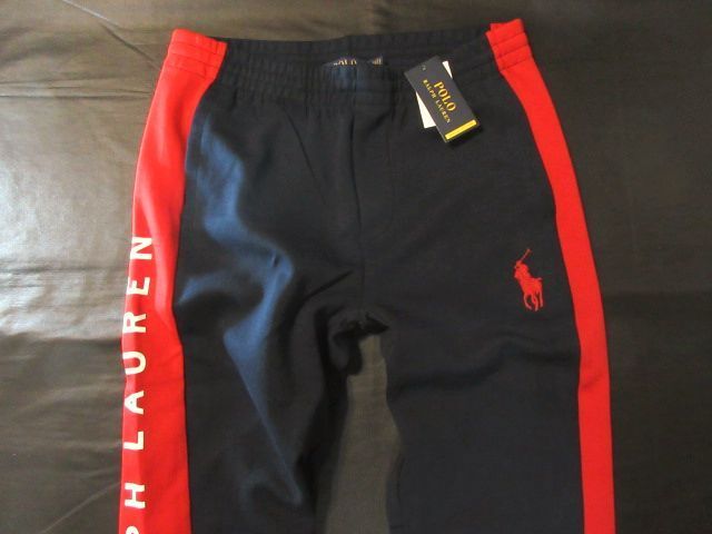 【限定SALE，定番】 本物正規 ポロラルフローレン スウェットパンツ ジョガー S 紺/赤 0128-041/ビッグポニー(ボトムス)｜売買されたオークション情報、yahooの商品情報をアーカイブ公開 - オークファン 男性用