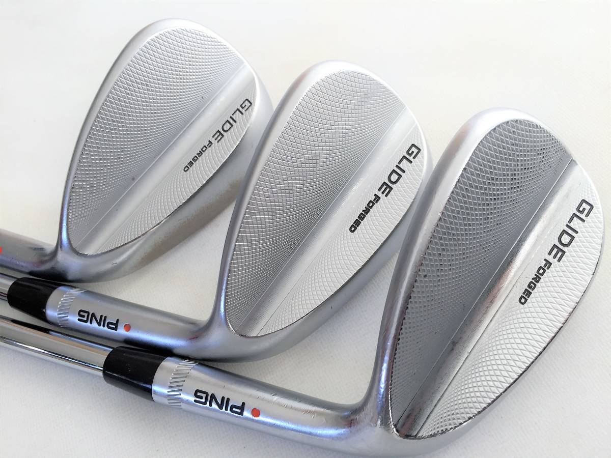  ピン PING GLIDE FORGED 52/10 54/10 58/08 ウェッジ 3本セット NS Zelos7 R メーカーカスタム品 拡大画像あり(その他)｜売買されたオークション情報、yahooの商品情報をアーカイブ公開 - オークファン 男性右きき用