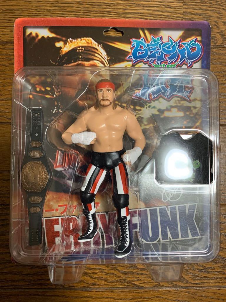 テリー・ファンク　フィギュア　ビヨンドザマット 未開封 テリーファンク フィギュア ECW NWA キャラプロ ビヨンドザ