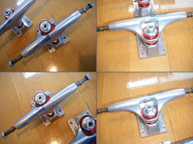 Thunder Team Trucks TEAM Hollow THUNDER HOLLOW Hollows Skateboard - 0 TRUCK Raw Polished HOLLOWS Black