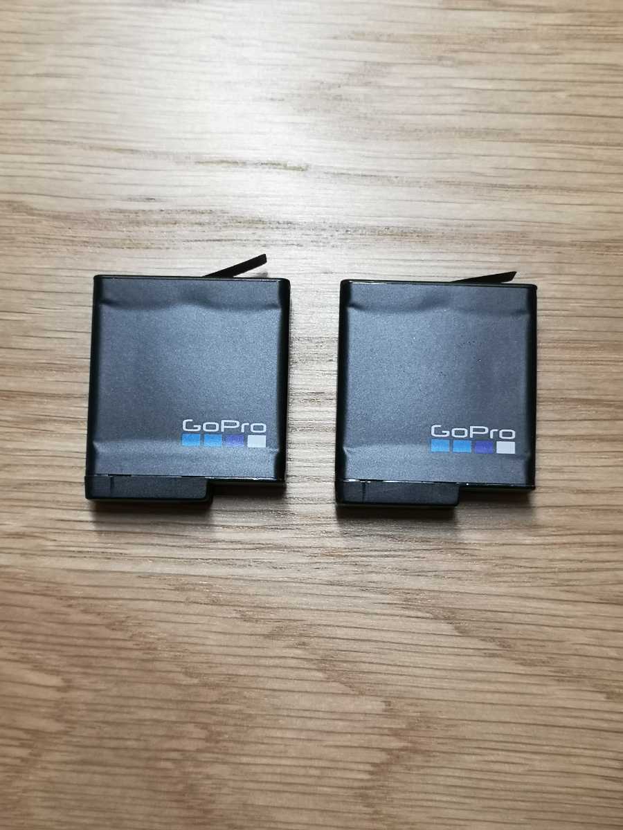 GoPro 純正バッテリー HERO5/6/7 BLACK対応 2個セット AABAT-001-AS