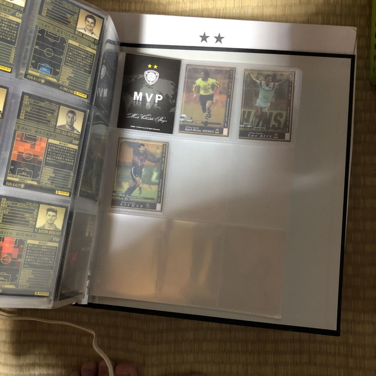 WCCF 11-12 バインダー白黒コンプ レアセミコンプ ,カード状態は画像で
