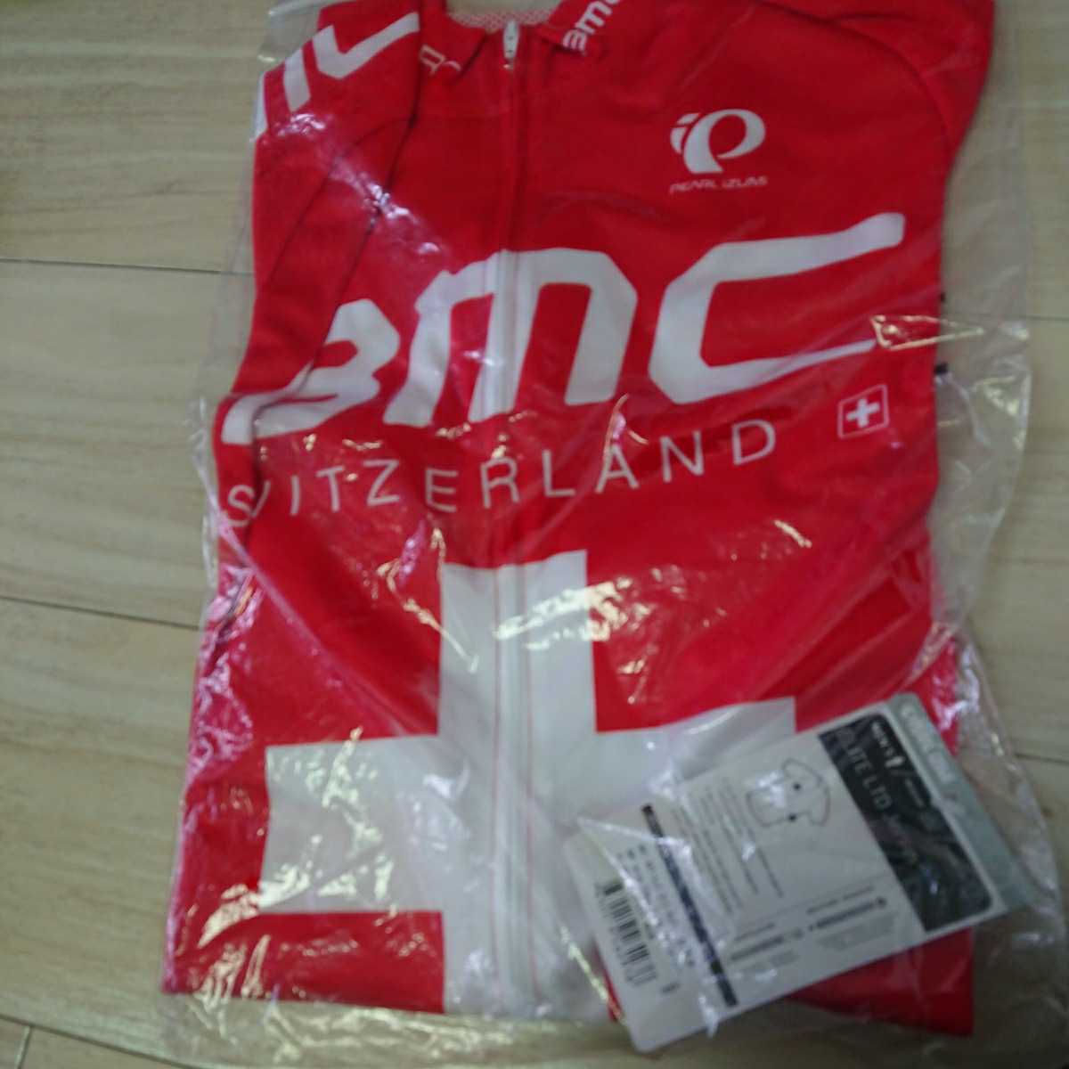 【人気SALE，お買い得】 タグ付き サイクリング パールイズミ BMC スイス サイクリング 半袖ジャージ(Mサイズ)｜売買されたオークション情報、yahooの商品情報をアーカイブ公開 - オークファン 男性用